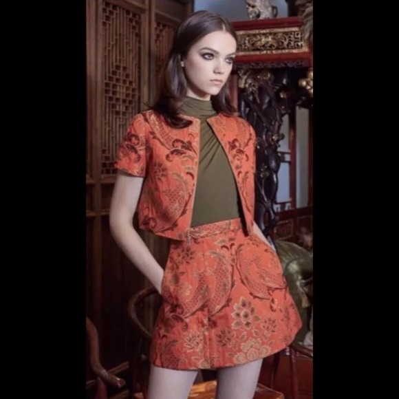 Alice + Olivia Loran Jacquard 2 Piece Skirt Set - Picture 7 of 7